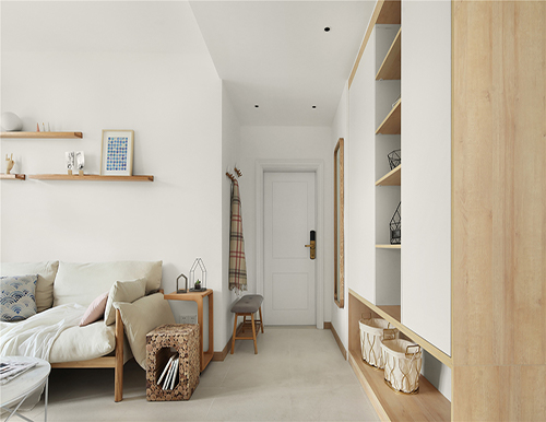 現(xiàn)在玄關柜都流行這樣設計！